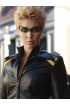 Alaina Huffman Smallville Black Canary Leather Jacket